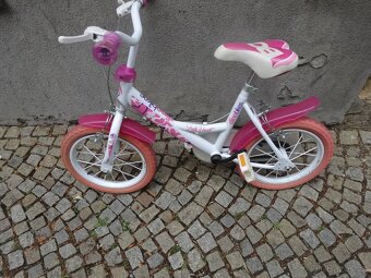 Dětské kolo Dinobikes 12",velmi zachovalé. - 4