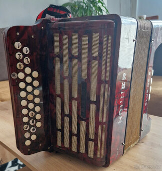 Prodám Heligonku Hohner club III - 4