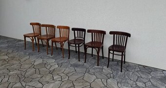 Klasické hospodské židle TON po renovaci - 4