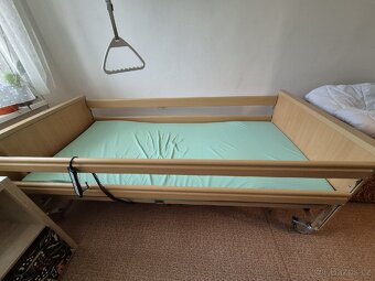 Polohovací postel pro seniory/zdravotní - 4