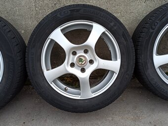 LETNÍ ALU kola 16“.. rozteč 5x112 .. ŠKODA OCTAVIA II, III. - 4