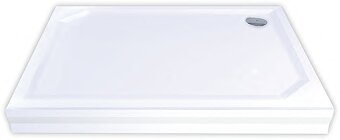 Sprchová vanička HLADKÁ.Gelco SARA 120×90 HS12090 - 4