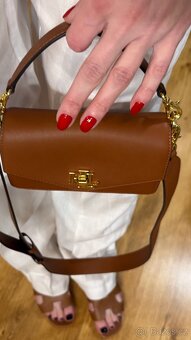 Kožená kabelka Ralph Lauren - 4