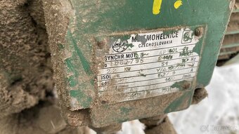 Pásový dopravník, motor, převodovka,sekce - 4