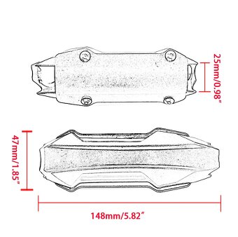 Ochrana padácích rámů pro průměr 25 mm - 4