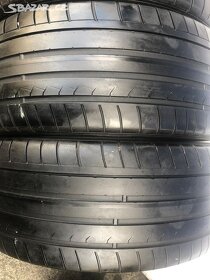Pneu letní 4ks Dunlop 255 40 21 vzorek 5,2 - 4.0mm - 4