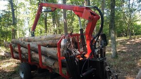 Vyvážečka dřeva za traktor - 4