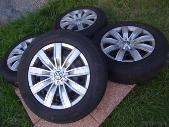 ZIMNÍ 17" 5x112 pneu 215/65R17 Continental KODIAQ, TIGUAN - 4