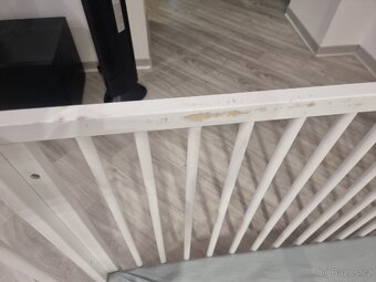 Dětská ohrádka polohovatelná, dřevěná - 4