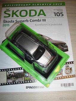 Prodám modely Kaleidoskop slavných vozů ŠKODA 1:43 - 4