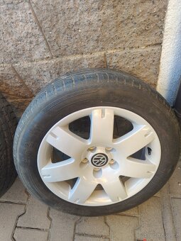 ALU disky originál VW 5x112 r16 - 4