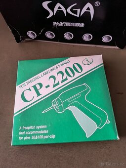 Splintovací kleště D&T 2ks.VISAČKY na oděvy bílé 3040mm - 4