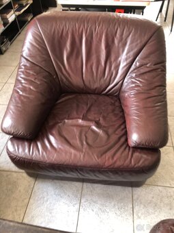 Kožená sedačka - 4