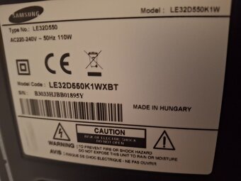 Prodám TV Samsung (80 cm) - 4