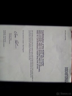 Měnič Kostal Piko 4.2 funkční - 4