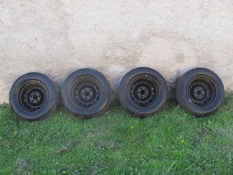 ZIMNÍ PLECH. KOLA ŠKODA 14" - 5x100 - 165/70/R14 + POKLICE - 4