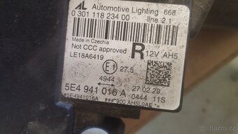 Pravé světlo Škoda Octavia 4 full led - 4