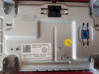 Displej s modulem navigace koncern VW + MAN-TGS-MIB 3 - 4