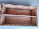 Starší dřevěné bedny 55 x 32 x 19,5 cm se zavíracím víkem - 4