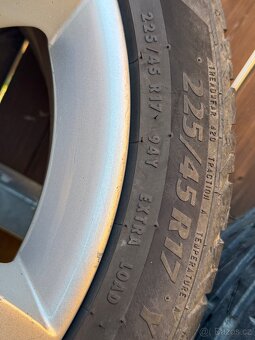 Alu kola 5x112 r17 Škoda originální Pegasus - 4