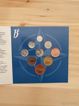 Sada oběžných mincí Česká Republika 1999 50.let založeníNATO - 4