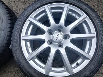 Prodám sadu ALU kol Rial 205/50R17 zimní - 4