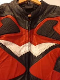 Kožená bunda na motorku Brixton vč. chráničů vel. S - 4