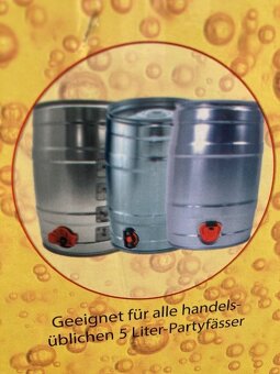 PARTY chladící výčepní zařízení na 5l pivní soudky - 4