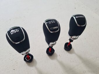 Alcantara / Perforovaná - hlavica DSG ŠKODA - 4