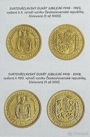 Jubilejní svatováclavský dukát - ČÍSLOVANÝ - 1918-2018 -TOP - 4