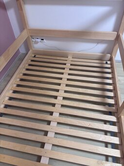 Dětská domečková postel LUCKY se zábranou - 4