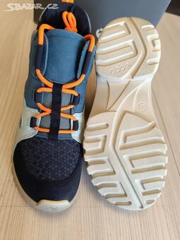 Nové dětské kožené boty s goretex ECCO,vel.35 - 4