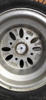 2ks ALU 4x110-10" s pneu - 4