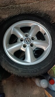 Zatěžová Alu BBS 5x112 7Jx16 ET Volkswagen T4, Sharan - 4