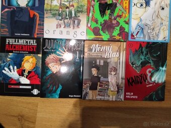 Mix 13 manga knih - různé žánry, vše první díly - 4