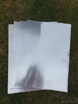 Hliníkový plech - 820 x 565 x 0,2 mm - 50 ks - 4