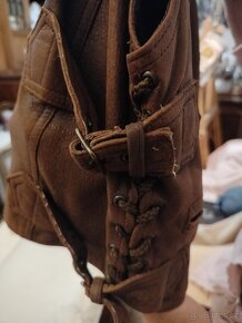 Dámská kožená vesta - 4