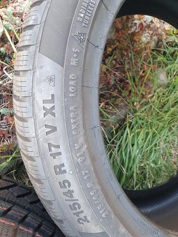 ZIMNÍ PNEU CONTINENTAL ..215/45/17..2KS - 4