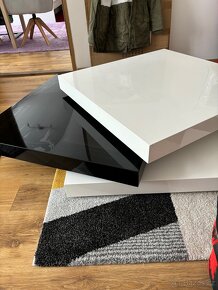 Konferenční bílý stolek - 4