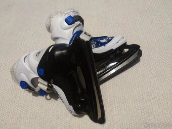 Zimní brusle WORKER Izaky Pro - s kožíškem, vel. 30-33 - 4