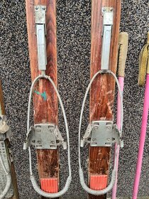 Staré dřevěné lyže - 4