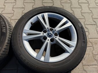 4x al kola 5x112 17 + pneu letní 225/55 R17 101V - 4