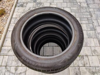 4ks letní pneu Sunwide 215/55 r18 2x3,5mm 2x5,5mm DOT 4522 - 4