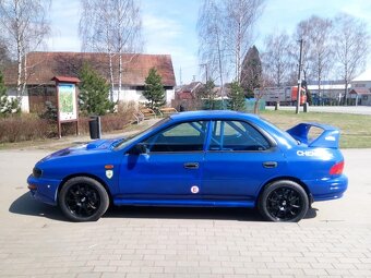 Subaru Impreza STi RA 2 1994 Rally závoďák s rámem RHD - 4