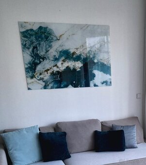 Prodám skleněný obraz 80x120 cm - 4