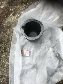 Žáruvzdorný grafitový kelímek , tyglík , na 15kg mědi - 4