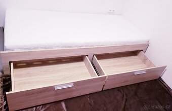 Postel s Madrací a Úložným Prostorem - 4