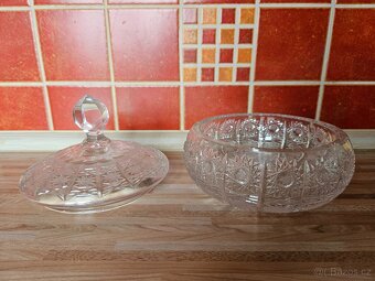 broušená "cukřenka" Bohemia Crystal - velká - 4