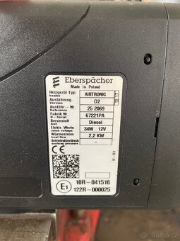 Eberspacher nezávislé topení D2 12V - 4