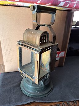 Stará karbidová lampa kolem roku 1900 - 4